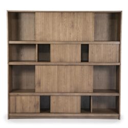 Boekenkast Milo – bruin