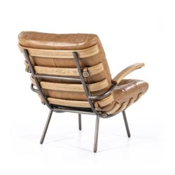 Fauteuil Bastiaan – cognac java leder