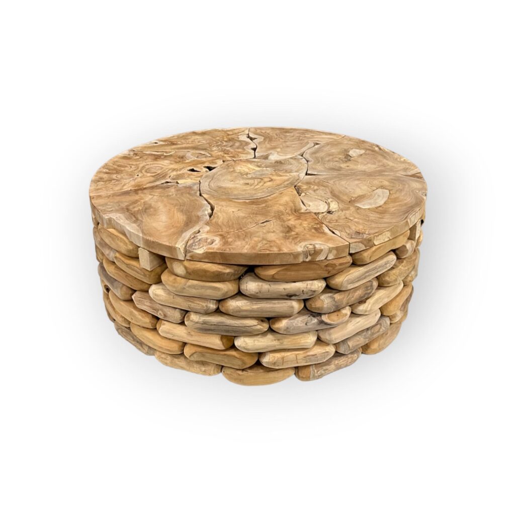 Salontafel Sem Arunja teakhout 120cm rond