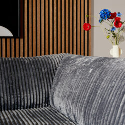 MySofa Teddy | Divan Links + 2,5 zits | Antraciet | Tilia 85