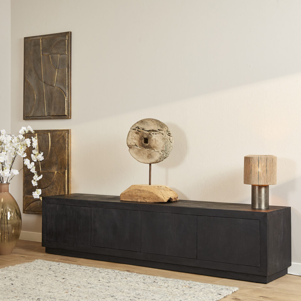 Tv meubel Brussel Black | 200 cm