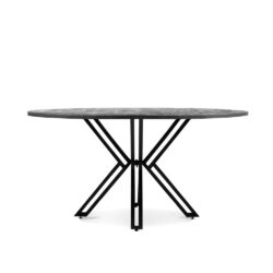 Eettafel Rond Yana Zwart 120