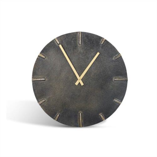 Wandklok met Gouden Wijzers