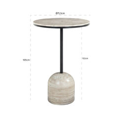 Bartafel Duncan 75Ø (White)