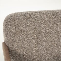 Fauteuil Francis – taupe Flou