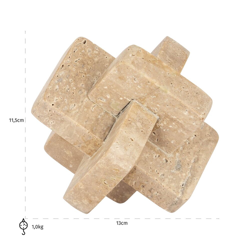 Deco object Mony (Beige)