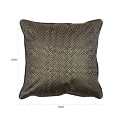 Kussen Joey 50×50 (Donna-21056-Geo Classic Big 9999 Black)