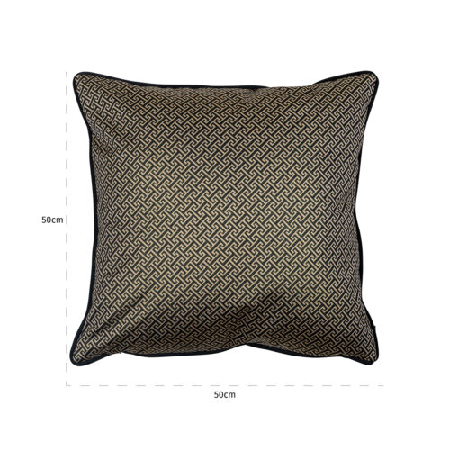 Kussen Joey 50×50 (Donna-21056-Geo Classic Big 9999 Black)