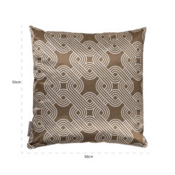 Kussen Marsha 50×50 (Monaco 23050 Chained Quadrant 75 – 8006 Sand)