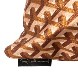 Kussen Phyllisia 50×50 (Geo Shape 3575 Brique Donna BT24004)
