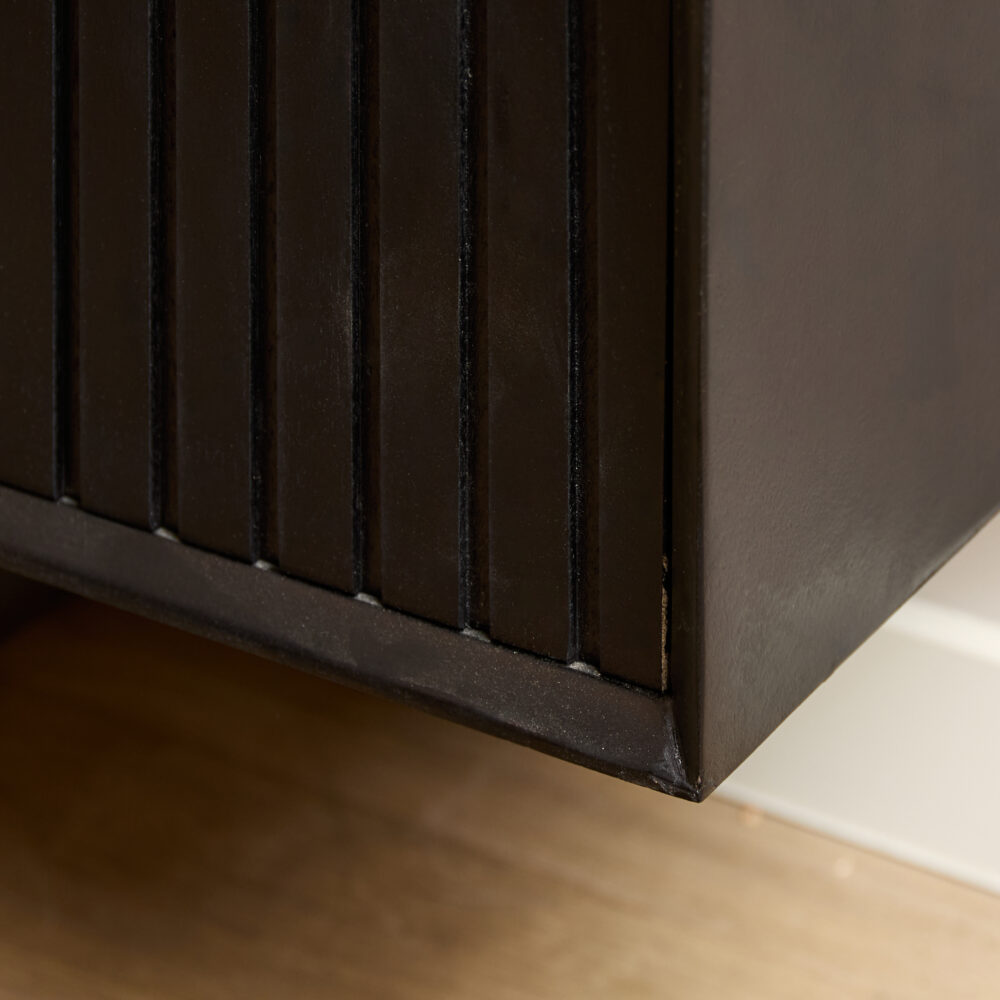 Zwevend tv meubel Madison Black | 280 cm