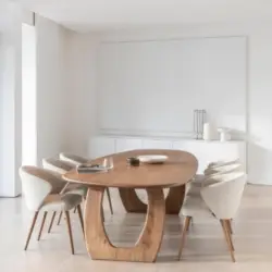 Eetkamertafel Bali Eikenhout 1
