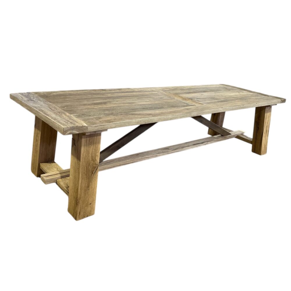 Kloostertafel Freya oud eiken